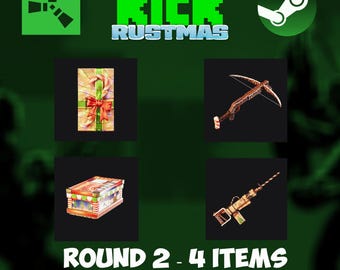 Rust Kick Drops - Round 2 - 4 Items/Skins | Ready to Claim