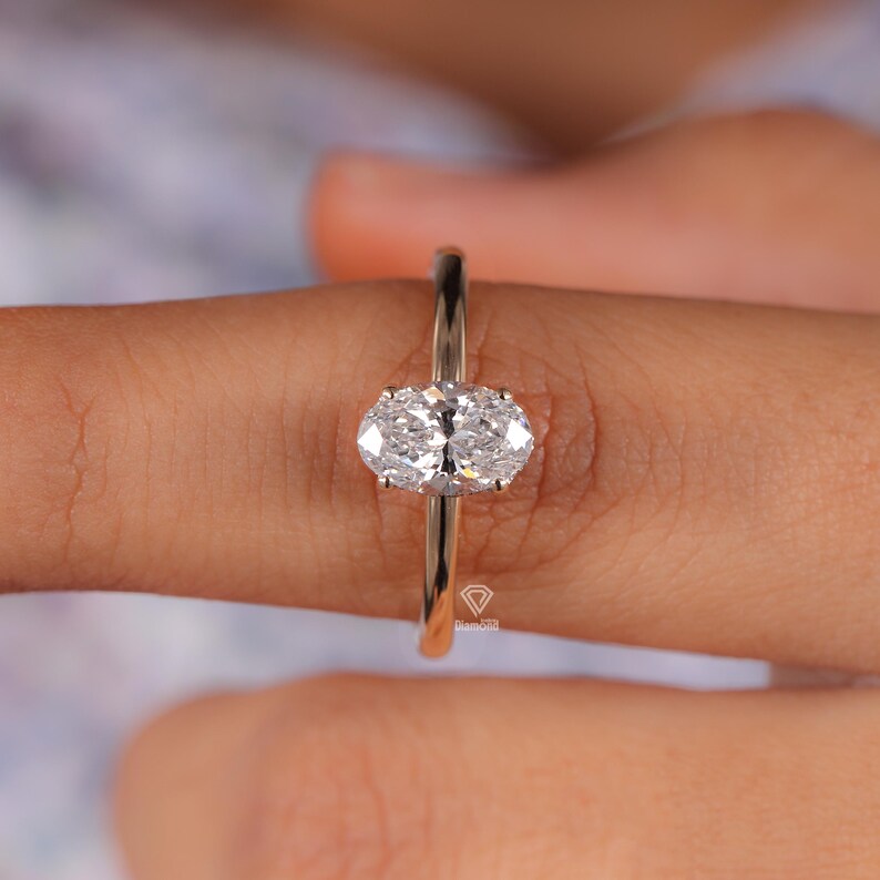 lab created diamond, hidden halo ring