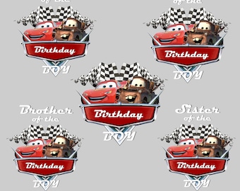 Bundle Dad Mom Car Family Vacation Png, Family Trip 2025 Png,Family Matching Shirt, Lightning McQueen Png, Custom Cars Png, Digital Download