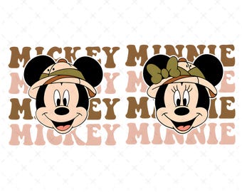 Mouse And Friends Png, Animal Kingdom Png, Family Vacation Png, Family Vacation Png, Digital Download