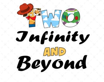 Zwei Unendlichkeit und darüber hinaus Png, Zwei Unendlichkeit und darüber hinaus, Toy Story Png, Familienurlaub Png, Freunde Gruppe, Vacay Modus Png, digitale Datei