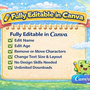 Custom Toy Story Birthday Name, Editable Toy Story PNG, Toy Story Custom Logo Name, Logo Canva Template, Birthday Shirt, image 3