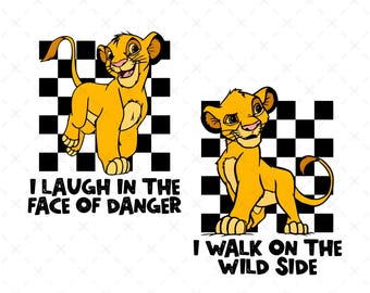 I Walk On The Wild Side Png, Lion King Png, Animal Kingdom Png, World Png,  Lion King Png, Digital File