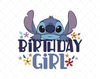 Stitch Geburtstag Png, Stitch Geburtstag Junge Png, Stitch Geburtstag Mädchen Png, Kinder Geburtstagsfeier Png, Instant Download