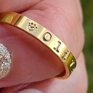 Pet Name · Pet Ring · Pet Jewelry · Dog Mom · Cat Mom · Fur Mom · Stacking Ring · Dog Name Ring · Cat Name Ring · Personalize · Custom Ring
