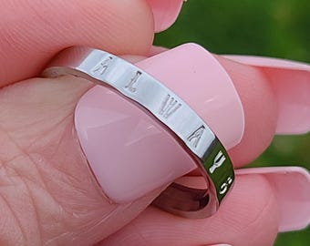 Always Stacking Ring - 3mm Waterproof Minimalist Stainless Steel Band