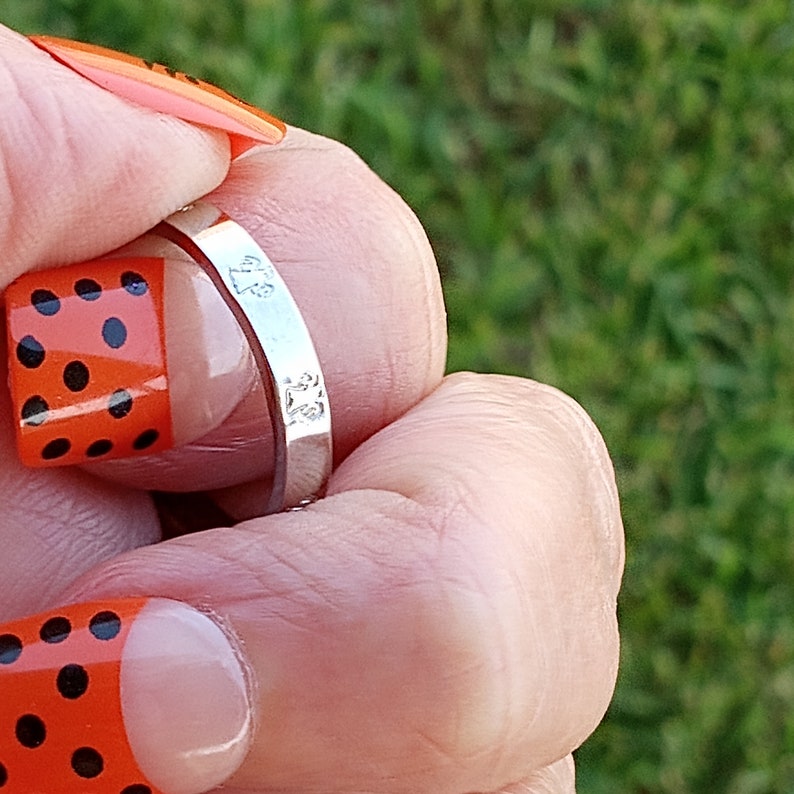 Ghost Ring Halloween Ghost Ring Rose Ghost Ring Silver Etsy