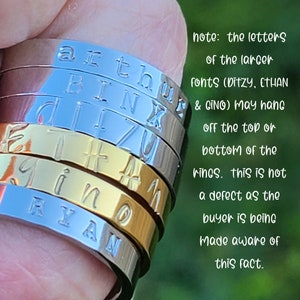 Christian Ring Scripture Ring Bible Verse Gift Personalize Ring Custom Scripture Custom Bible Verse Custom Ring Religious Gift image 10