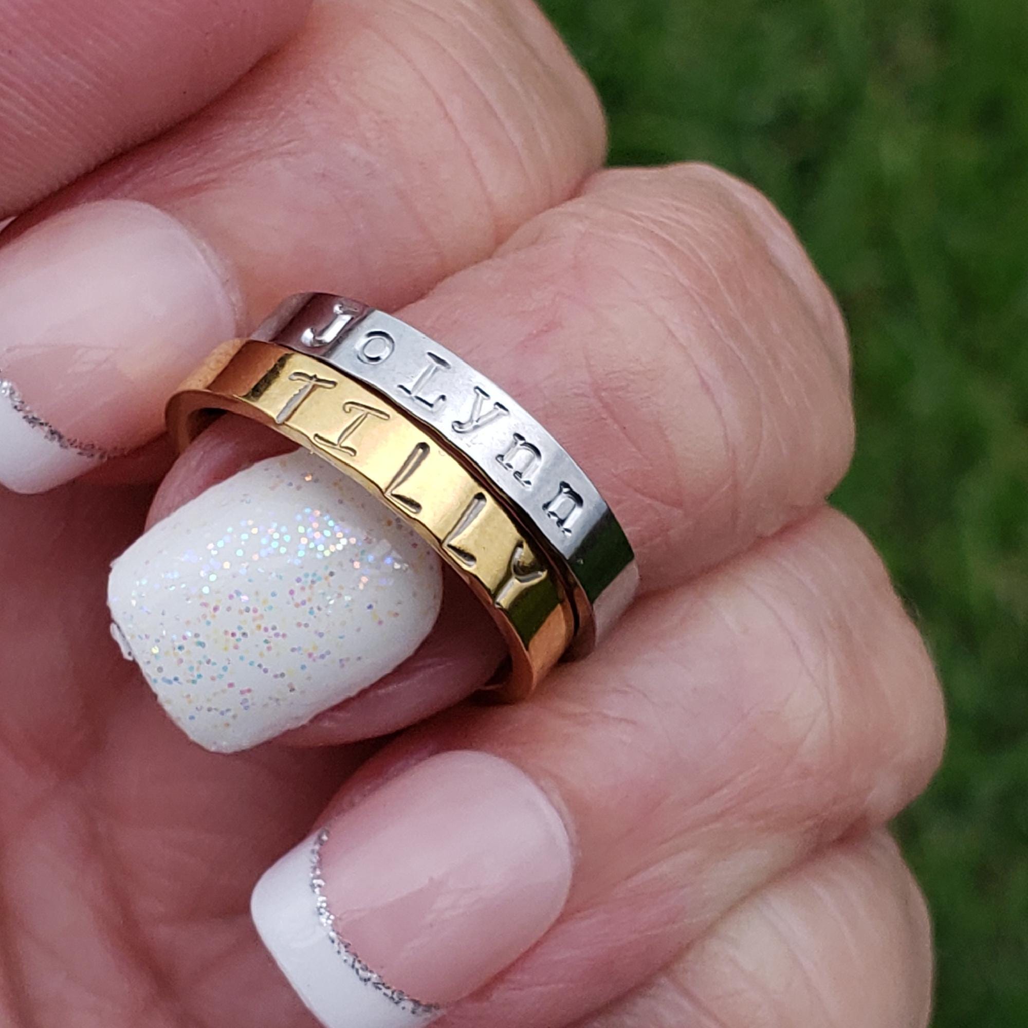 Grace and Glory · Psalms 84:11 · Fight on My Knees · Religious Ring · Christian Ring · Faith Gift · Personalize Jewelry · Personalize Ring