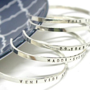 Personalized Jewelry Stacked Bracelet Name Bracelet Stackable Name Bracelet Gifts For Sister Custom Bracelet Women's Bracelet image 1