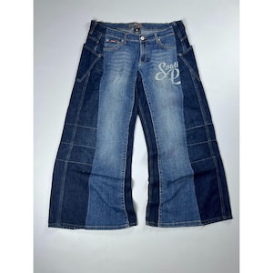 Jean ample vintage Southpole retravaillé, style années 90 JNCO