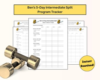 Ben Alldis Peloton Tracker: Intermediate 5-Day Split Program