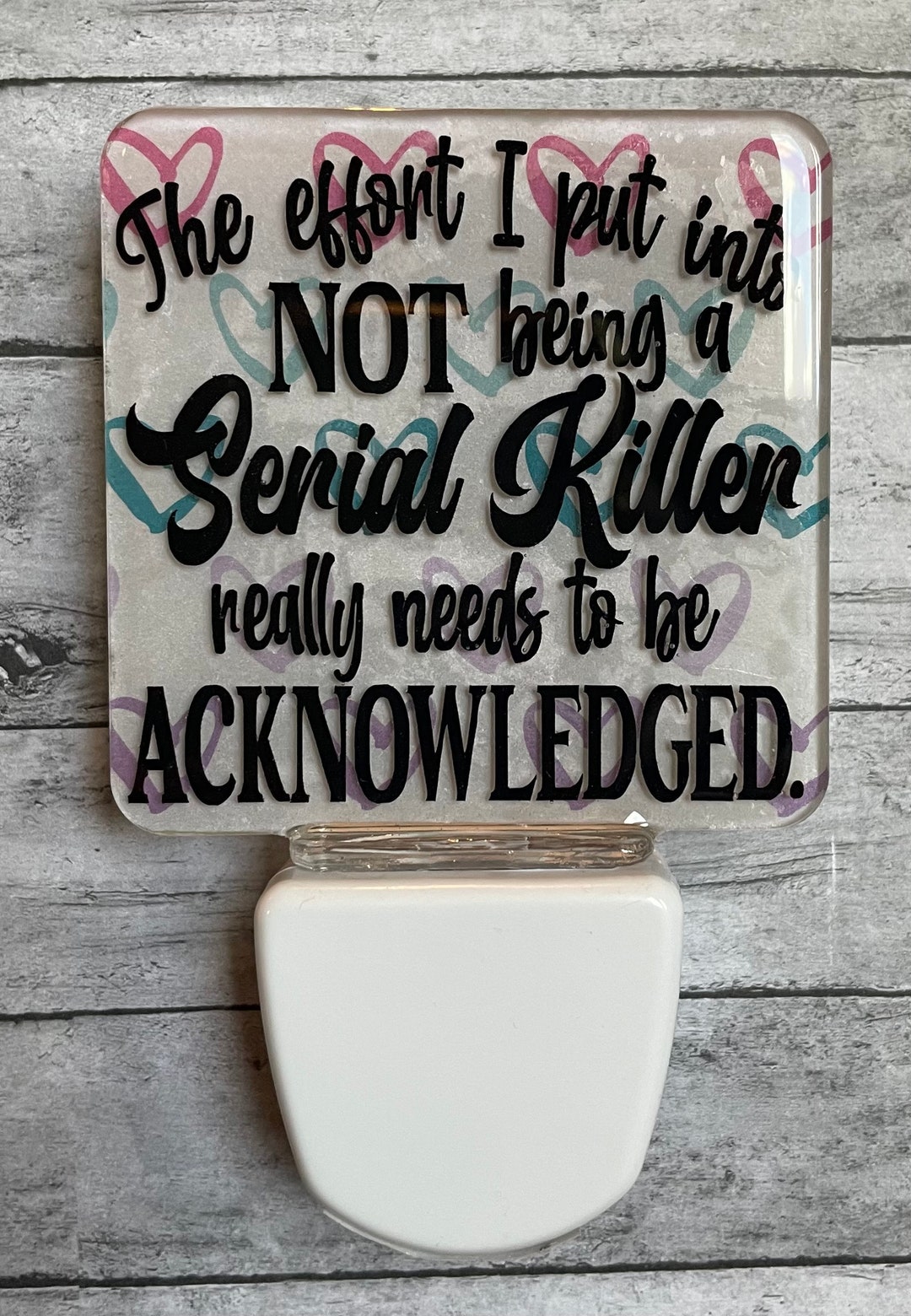Funny Night Light, Kitchen, Bathroom, Home Nightlight, Funny Saying