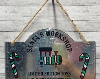 Santa's workshop decoration, christmas decoration