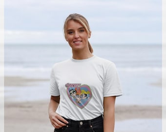 90年代ヴィンテージ パワパフガールズ ベースボールTシャツ - ユース