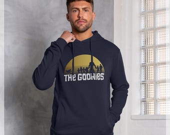 The Goonies Sunset Silhouette Navy Hoodie