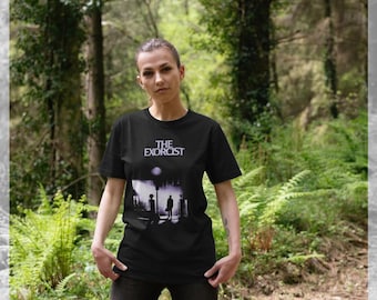 The Exorcist Movie Poster Black T-shirt