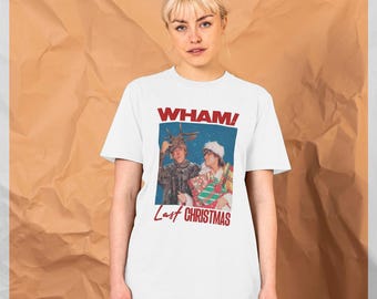 Wham wit T-shirt 'Last Christmas'