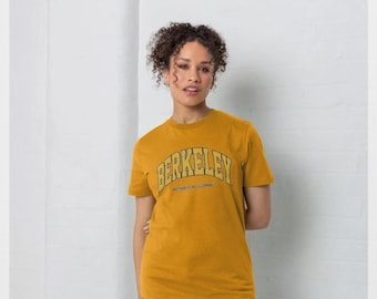 Maglietta dorata dell'Università della California di Berkeley