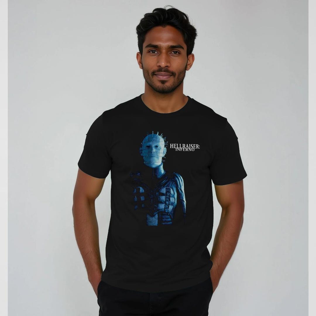 Hellraiser Official Inferno Big Print Graphic Black T-shirt - Etsy