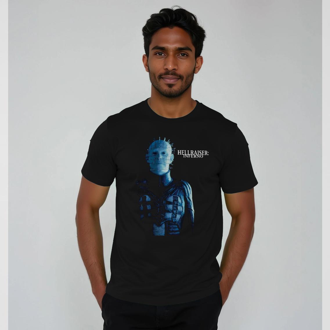 Hellraiser Official Inferno Big Print Graphic Black T-shirt - Etsy