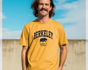 Maglietta dorata Berkeley Bear University of California