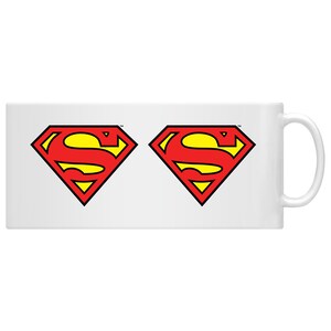 Superman Shield White Mug image 2