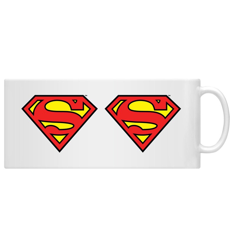 Superman Shield White Mug image 2
