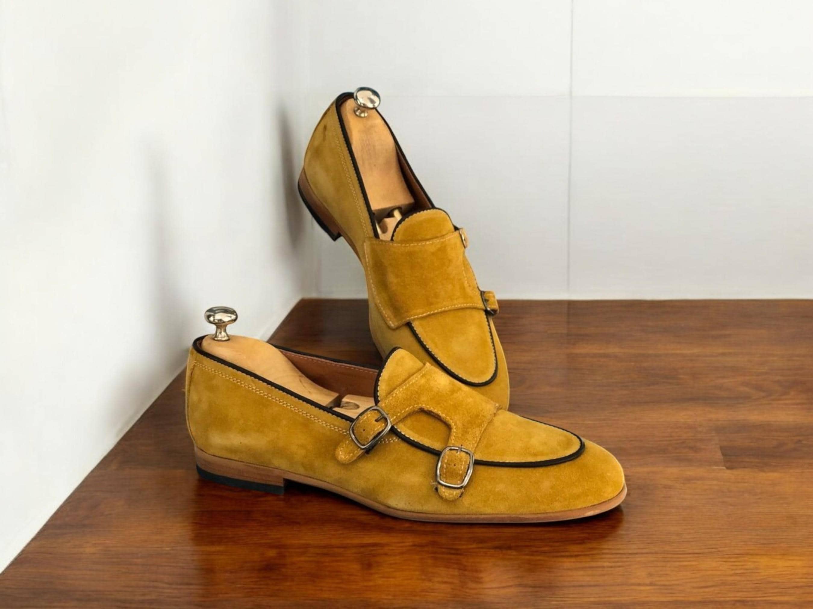 SALE!  ダブル ストラップ Monk ドレス シューズ オーダーダブルモンクストラップシューズ | unnames.onlineshop