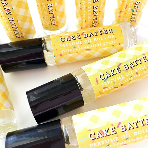 Lemon Cake Perfume Oil Fragrance Roll On Etsy