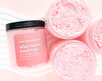 Watermelon Daydream Whipped Soap & Shaving Cream
