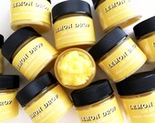 Lemon Drop Lip Scrub, Avocado Butter Sugar Lip Polish