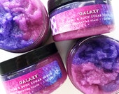 Galaxy Sugar Body Scrub, Body Polish, Hand and Foot Scrub, Grape, Geranium, Rose, Patchouli, Supernova, 7oz