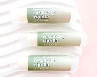 Rosemary Vanilla Lip Balm