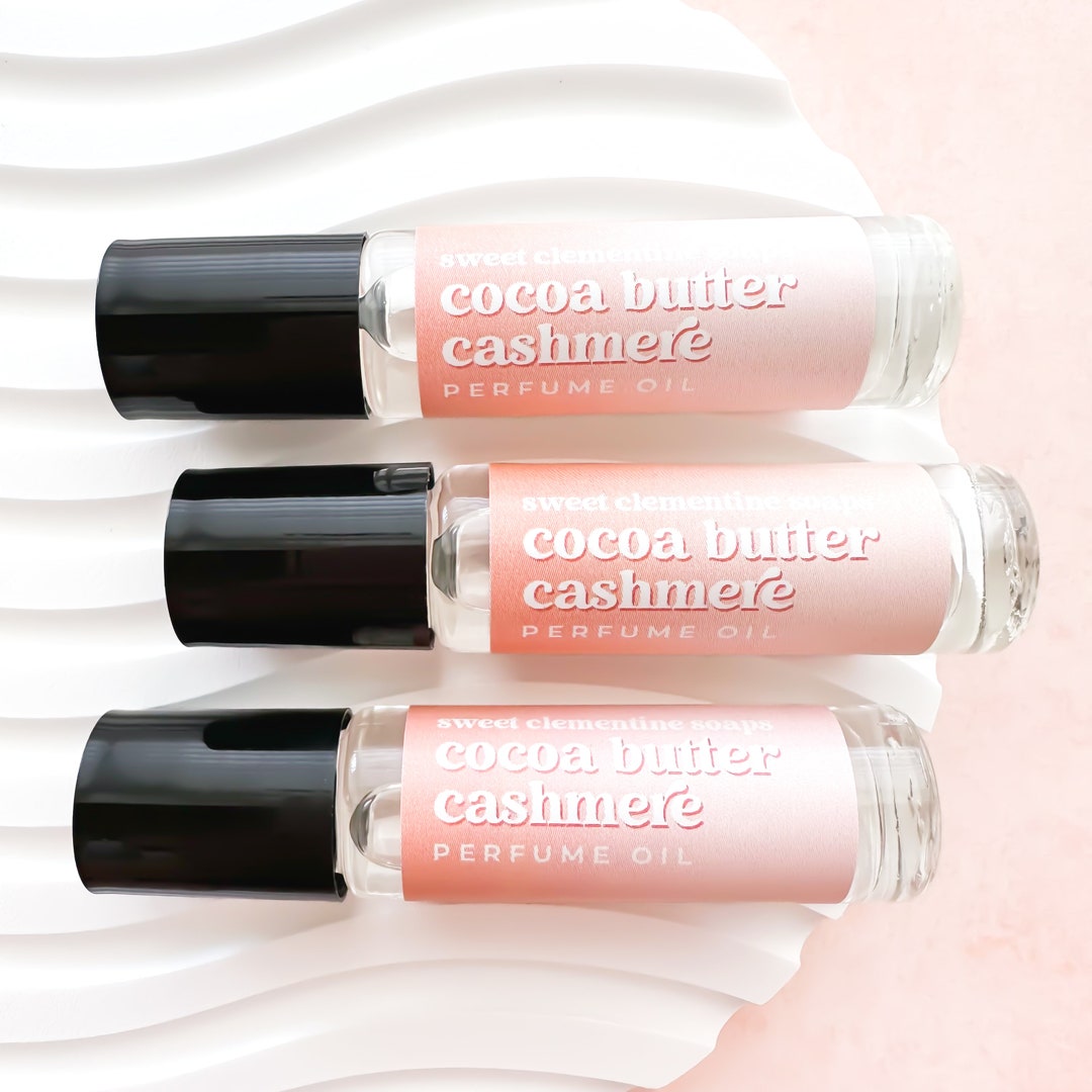 Cocoa Butter Perfume Oil Fragrance Roll On Etsy