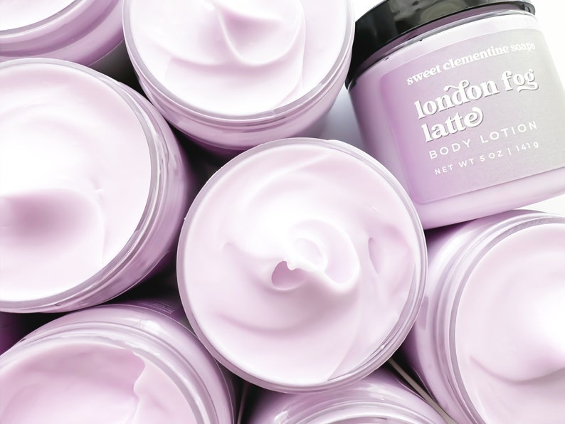 Body Butter Lotion London Fog Latte Body Lotion Body Cream Etsy