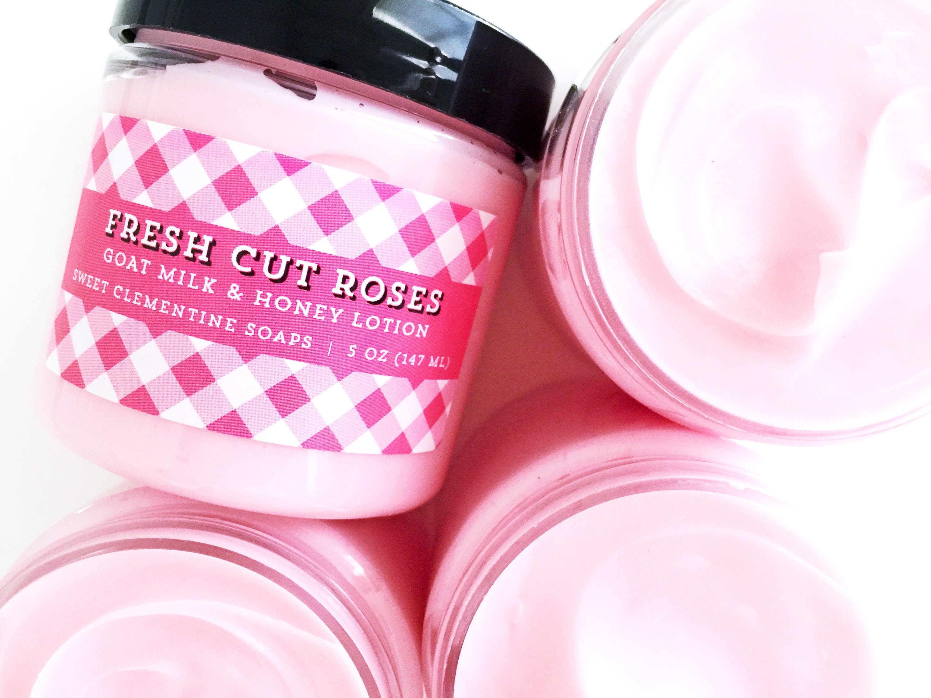 Lotion Body Lotion Rose Lotion Cream Moisturizer Fresh Etsy