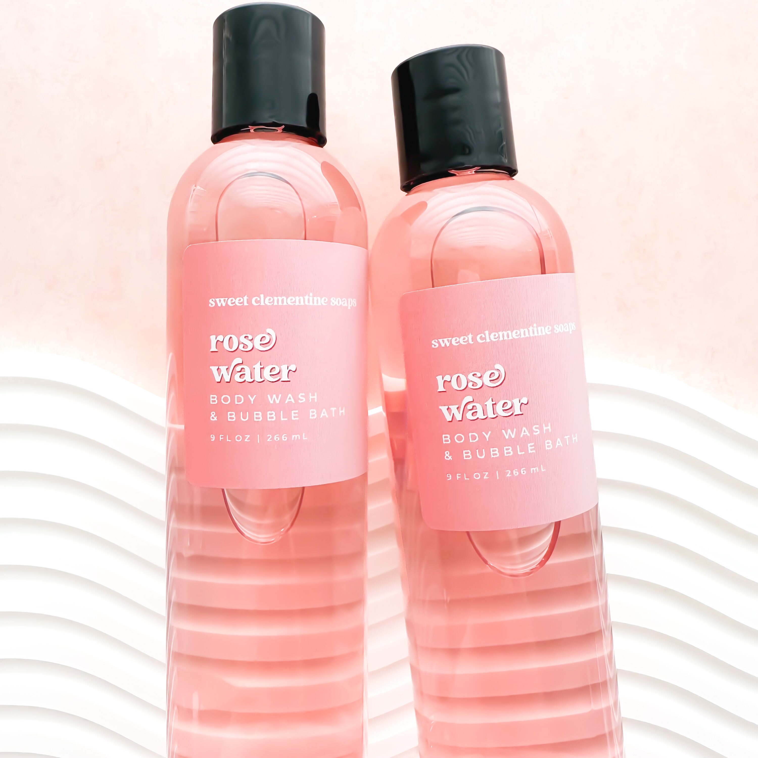 Rose Water Body Wash, Bubble Bath, Shower Gel, Liquid Soap, Mothers Day Gift, Gift for Her, Gift for Mom