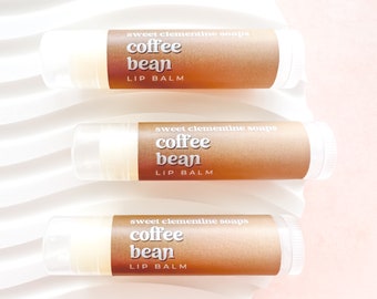 Coffee Lip Balm, Avocado and Jojoba Lip Balm