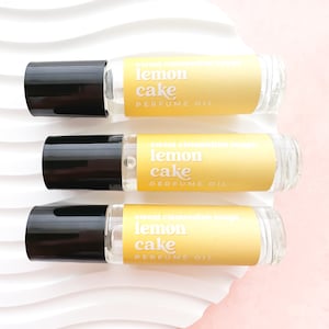 Lemon Cake Perfume Oil Fragrance Roll On