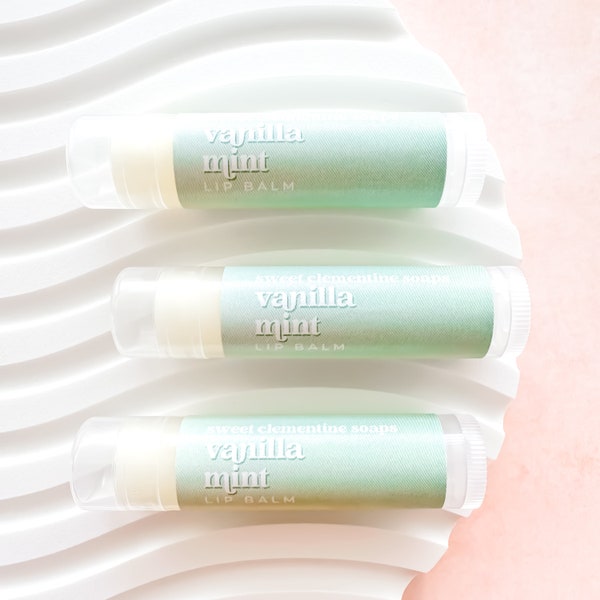 Vanilla Mint Lip Balm