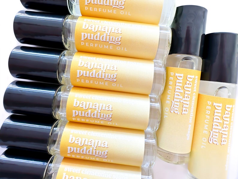 Banana Pudding Perfume Oil Fragrance Roll On Etsy