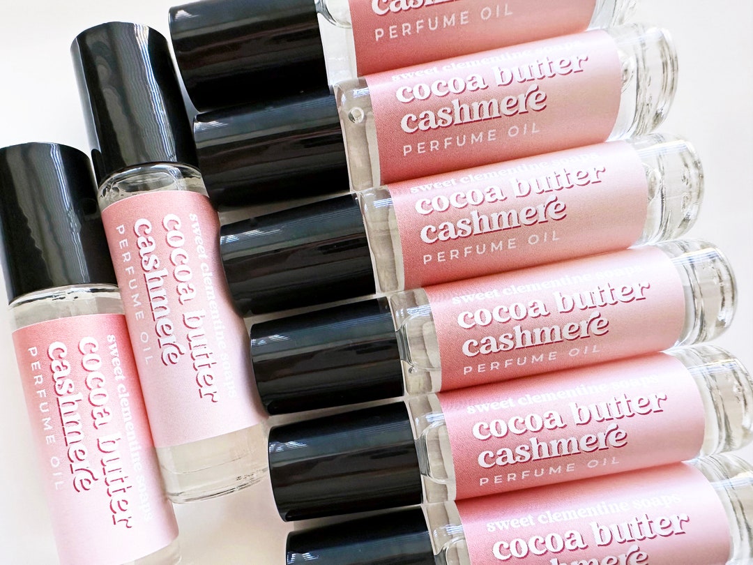 Cocoa Butter Perfume Oil Fragrance Roll On Etsy