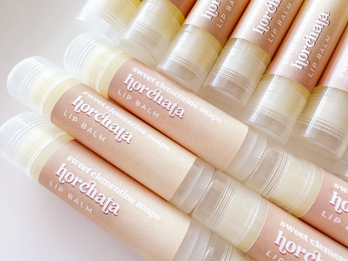 Horchata Lip Balm Moisturizing Avocado and Jojoba Oil Lip Etsy