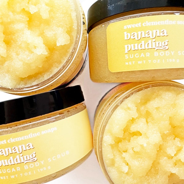 Body Polish Sugar Scrub Etsy