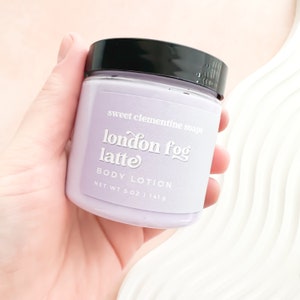 Body Butter Lotion, London Fog Latte, Body Lotion, Body Cream, Shea Butter, Earl Grey Tea, Lavender, Vanilla image 3