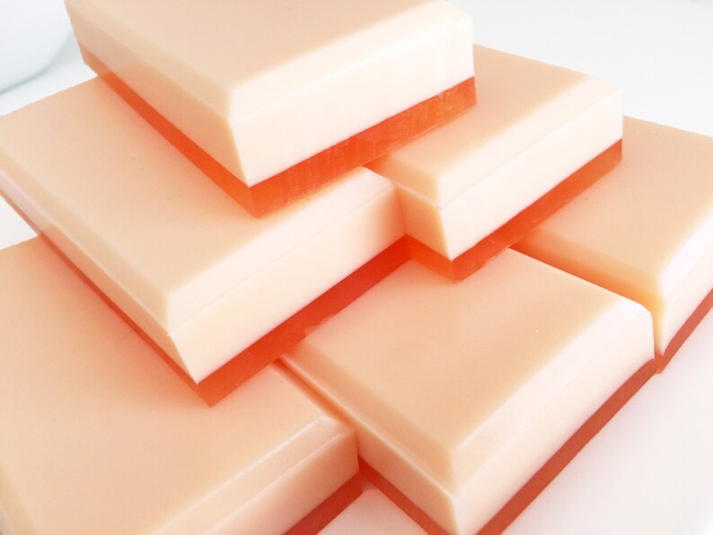 Peach Nectar Soap Bar Bath Soap Handmade Buttermilk Bath Etsy