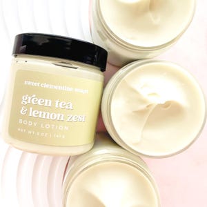 Green Tea Lemon, Body Lotion, Body Cream, Body Butter Lotion