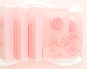 Rose Water Soap Bar: Buttermilk Honey Oatmeal Soap