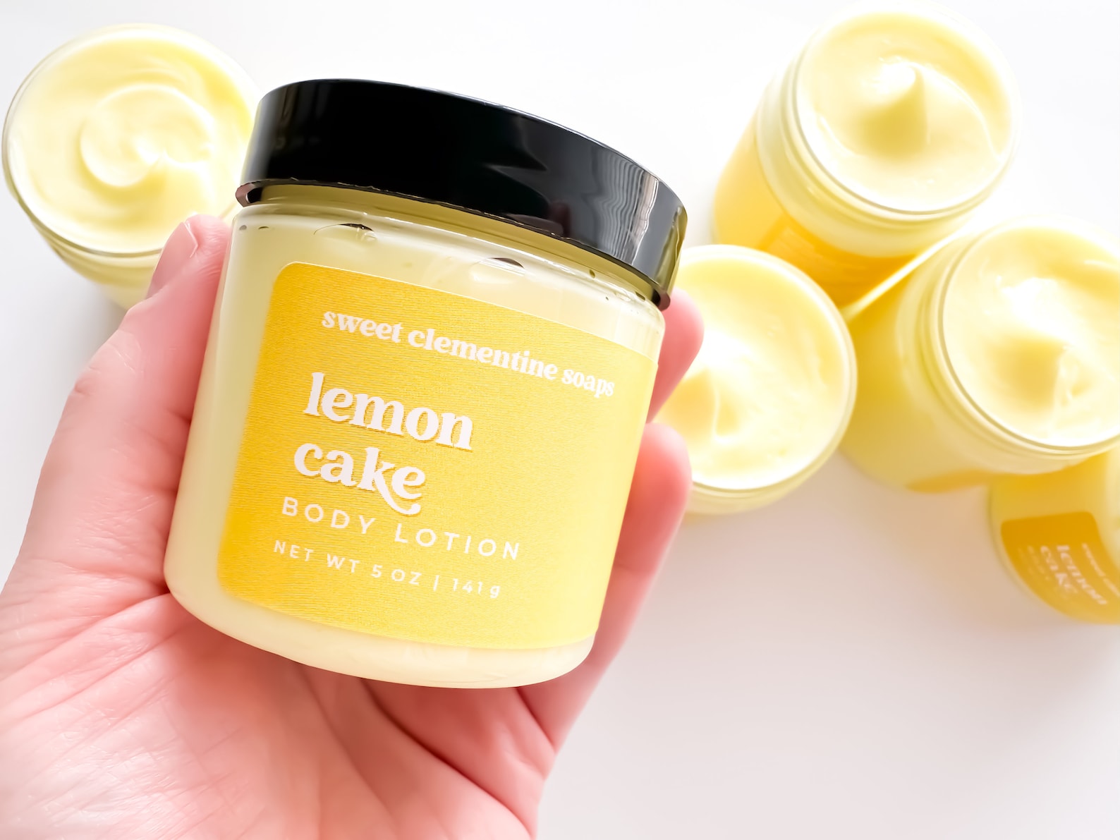 Lemon Cake Body Lotion Body Cream Body Butter Lotion Lemon Etsy